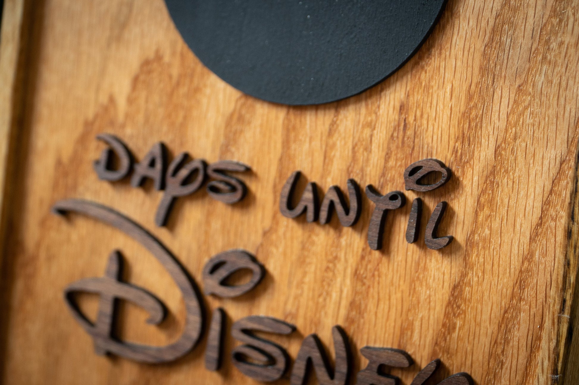Oak Countdown to Disney, Walnut Countdown to Disneyland, Countdown to Disneyworld, Days until Disney, Vacation countdown
