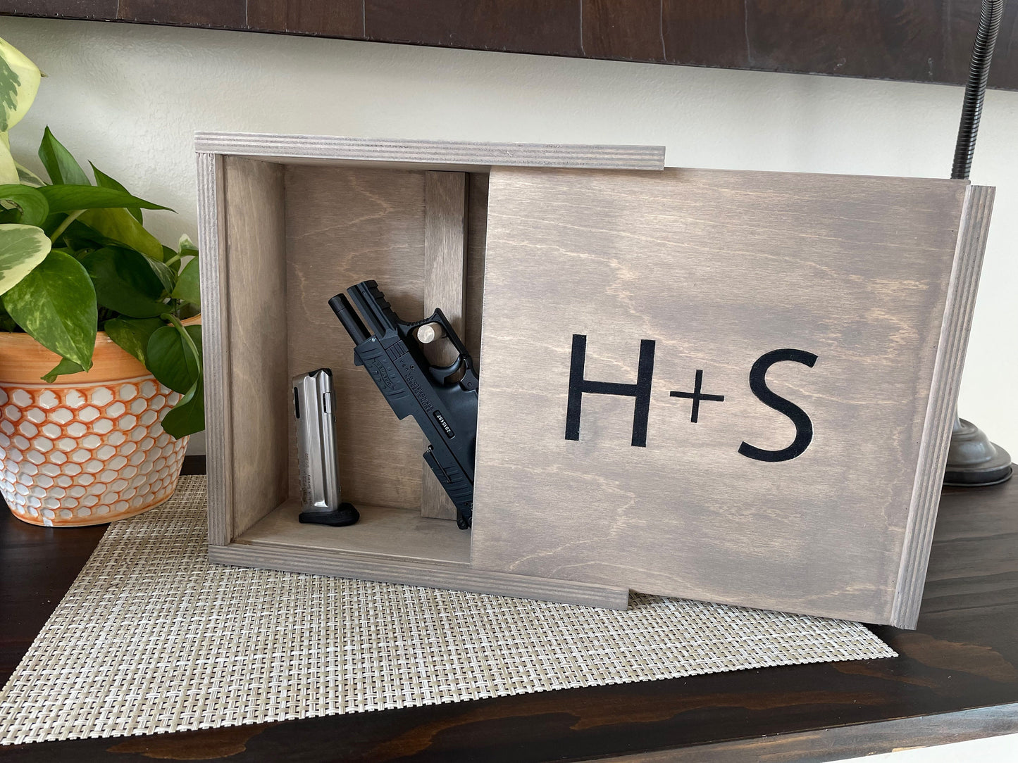 Hidden Gun Storage Box, Gun Box, Hidden Memory Box