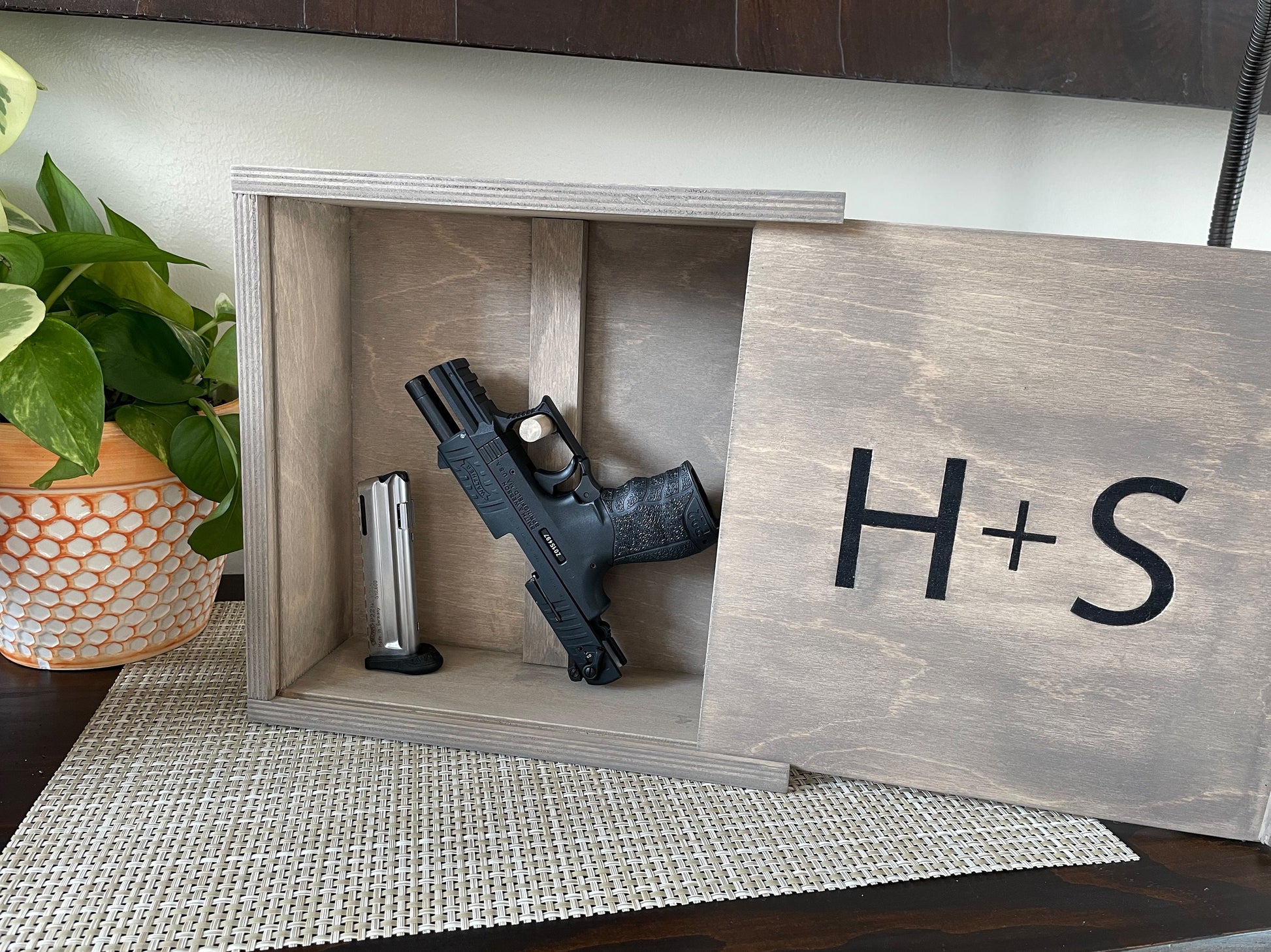 Hidden Gun Storage Box, Gun Box, Hidden Memory Box