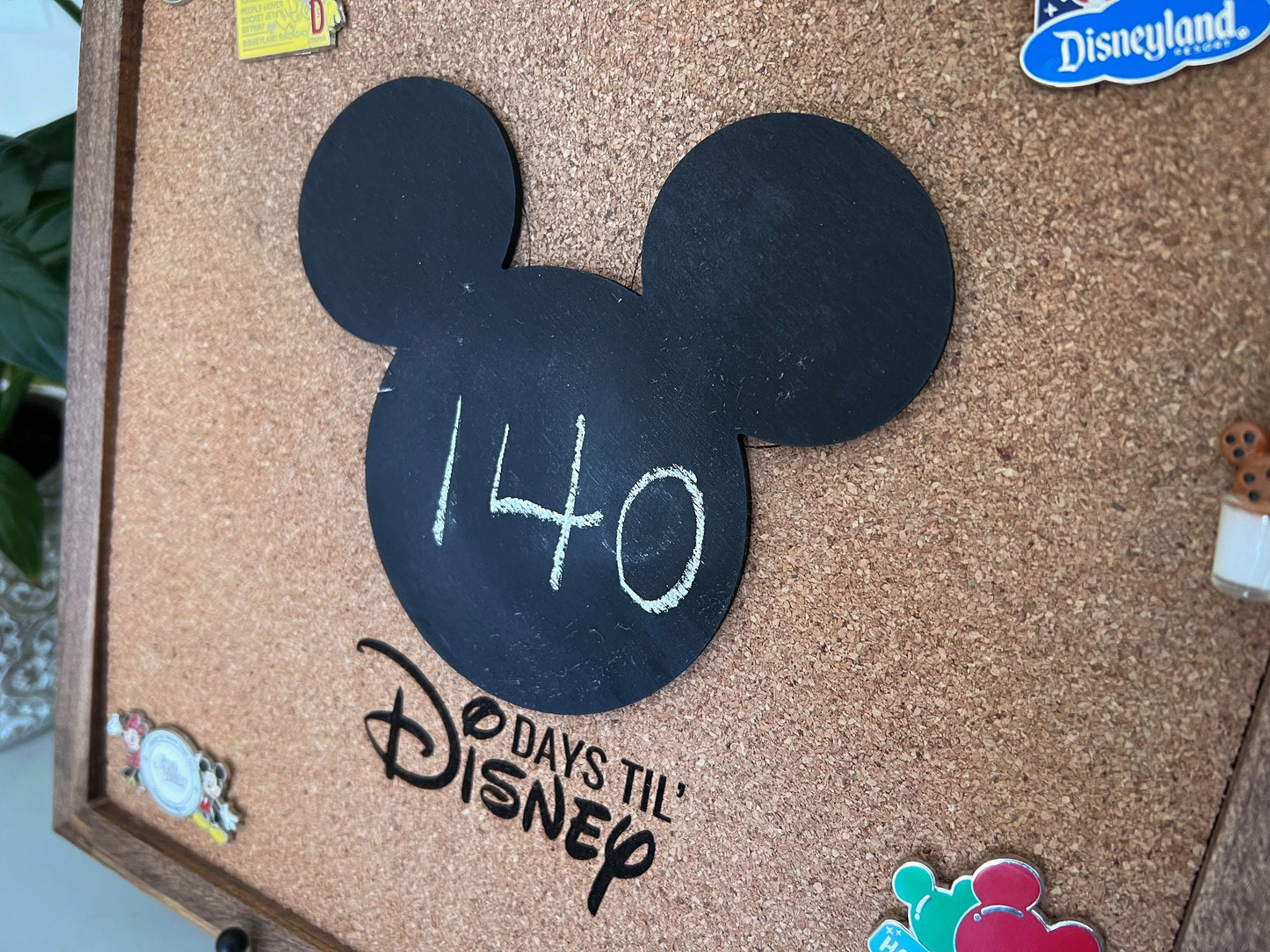 Disney Pin Trading Board & Countdown To Disney Combination | Pin Trader Board | Pin Display Board | Countdown to Disney with Stand