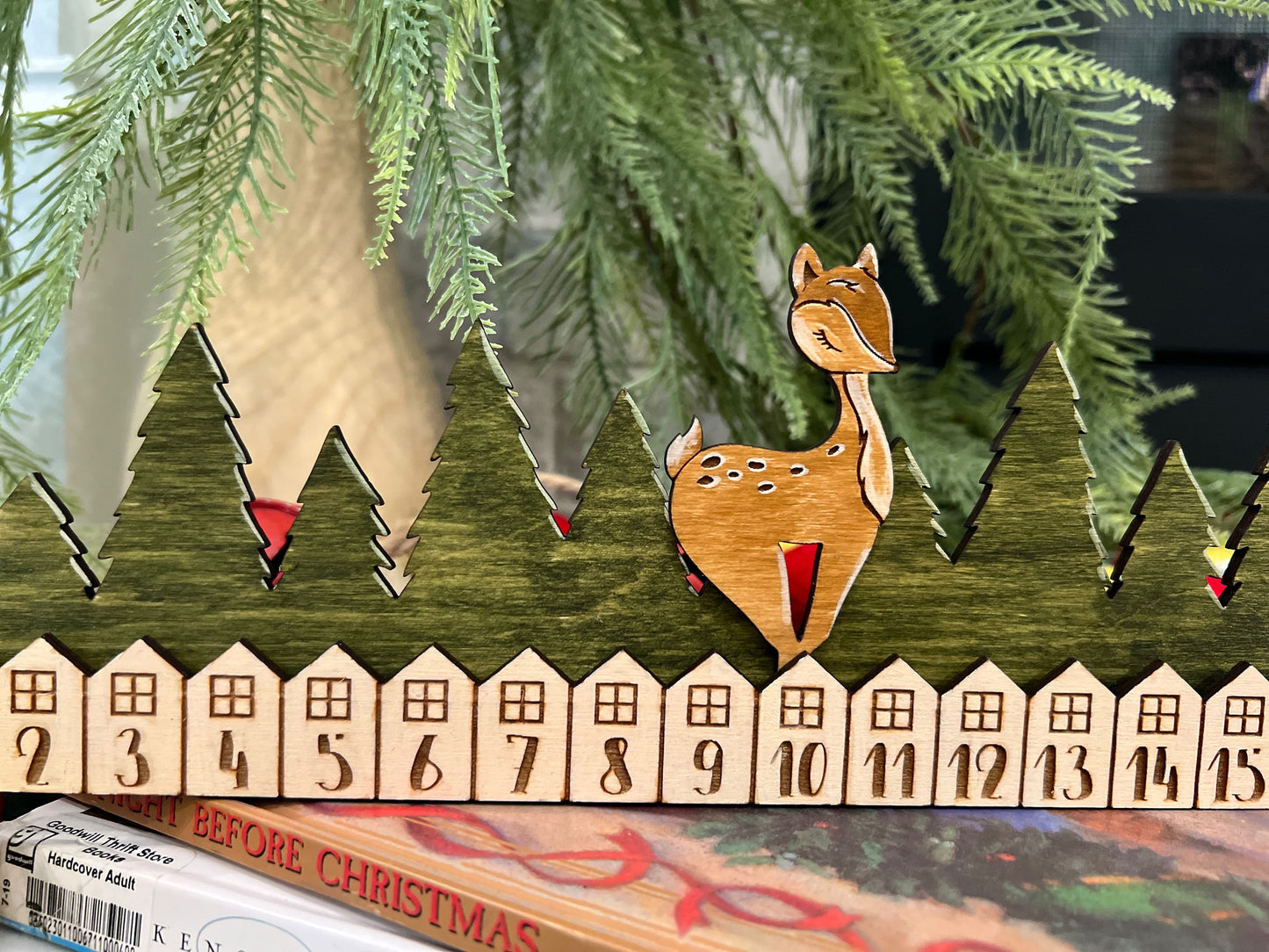 Christmas Advent Calendar with Reindeer | Advent Calendar I Rudolf Advent Calendar l Christmas Countdown