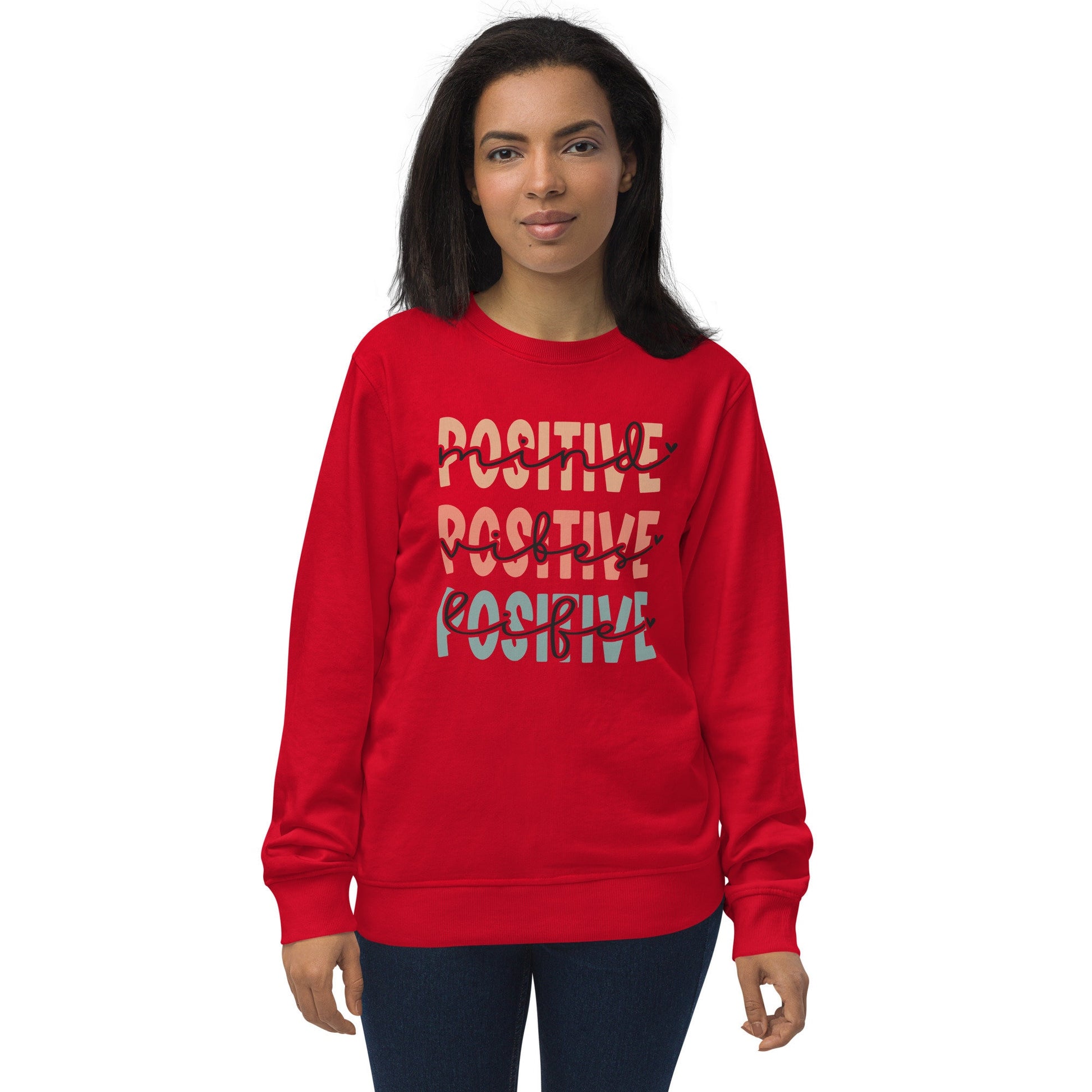 Positive Crew Neck Sweatshirt