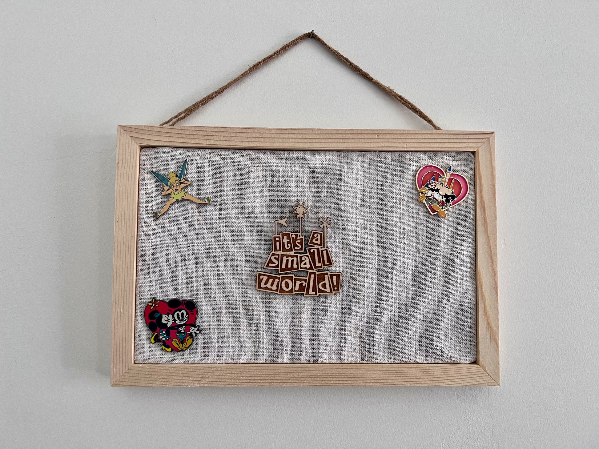 Pin Trading Board Small World, perfect for Pin Traders to display those Disney hidden mickey pins