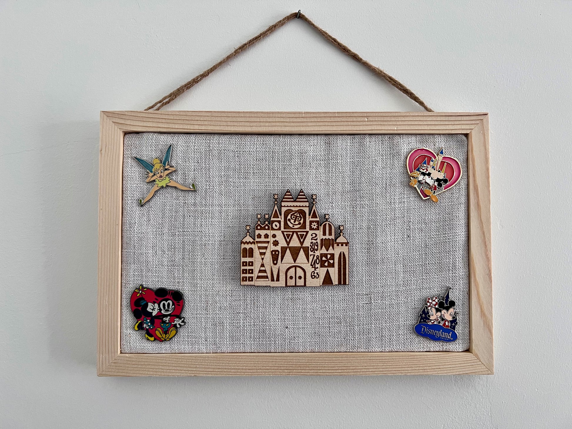 Pin Trading Board Small World, perfect for Pin Traders to display those Disney hidden mickey pins