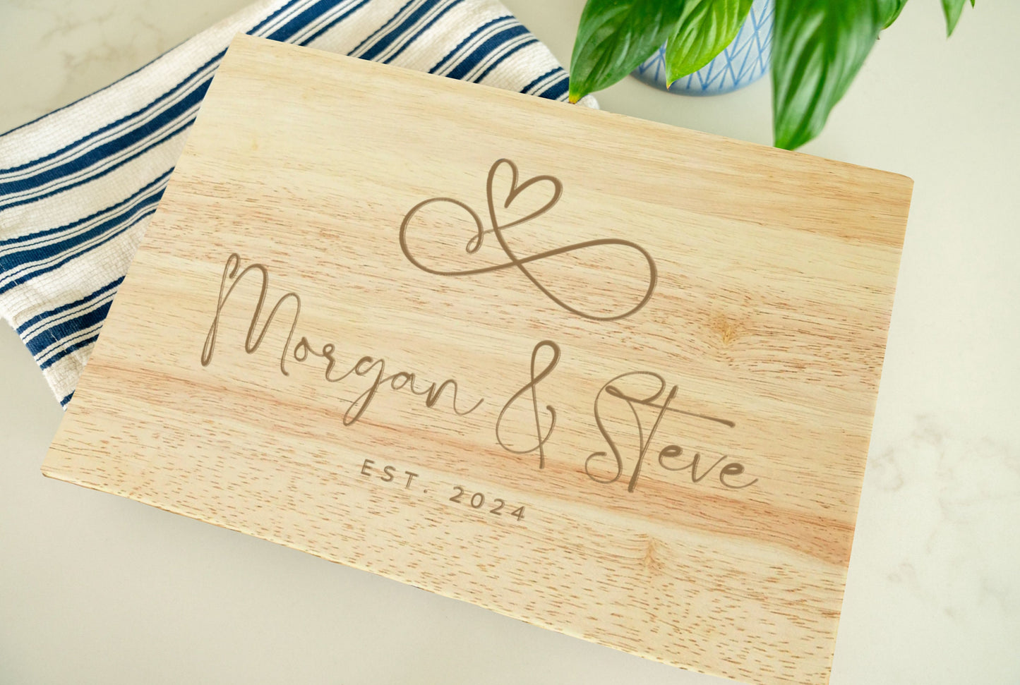 Wedding Gift - Personalized Cutting Board