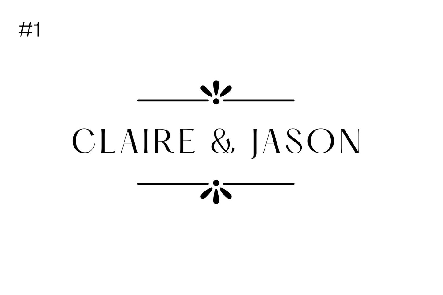 Wedding Gift - Personalized Cutting Board design #1