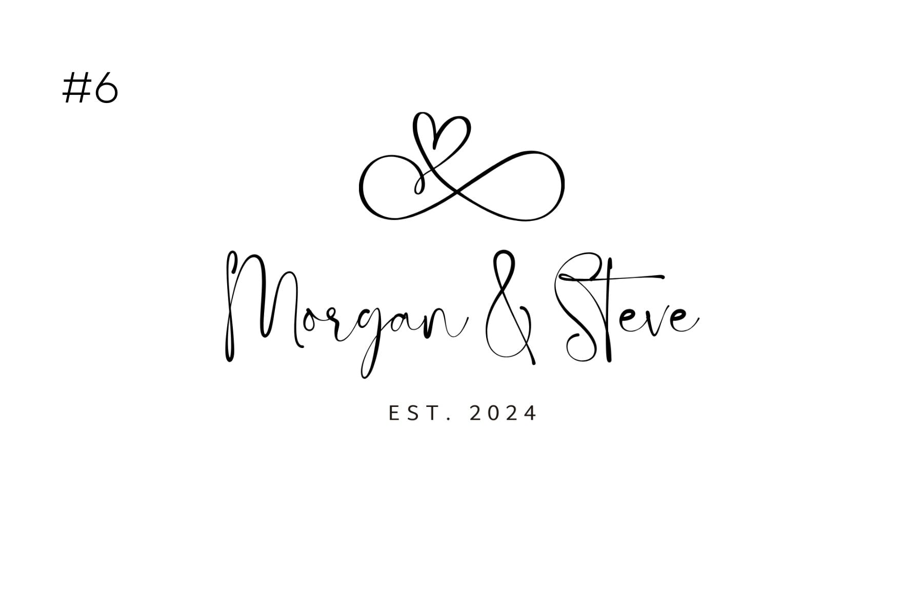 Wedding Gift - Personalized Cutting Board design #6