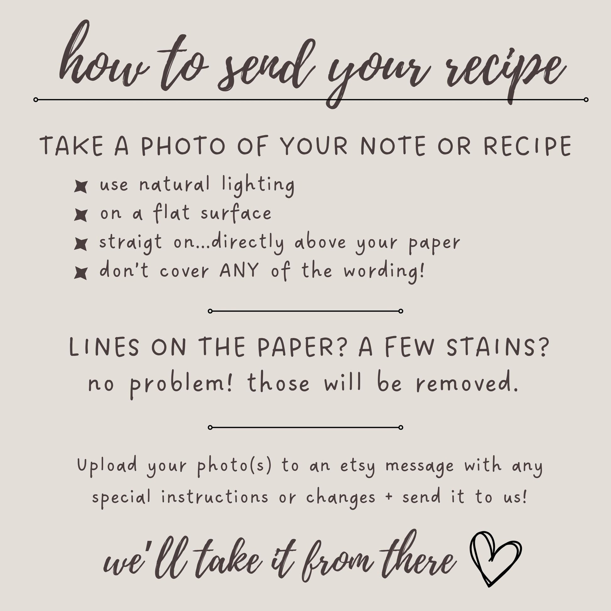 Personalized Handwritten Recipe Cutting Board: Acacia Wood Family Keepsake - Christmas Gift