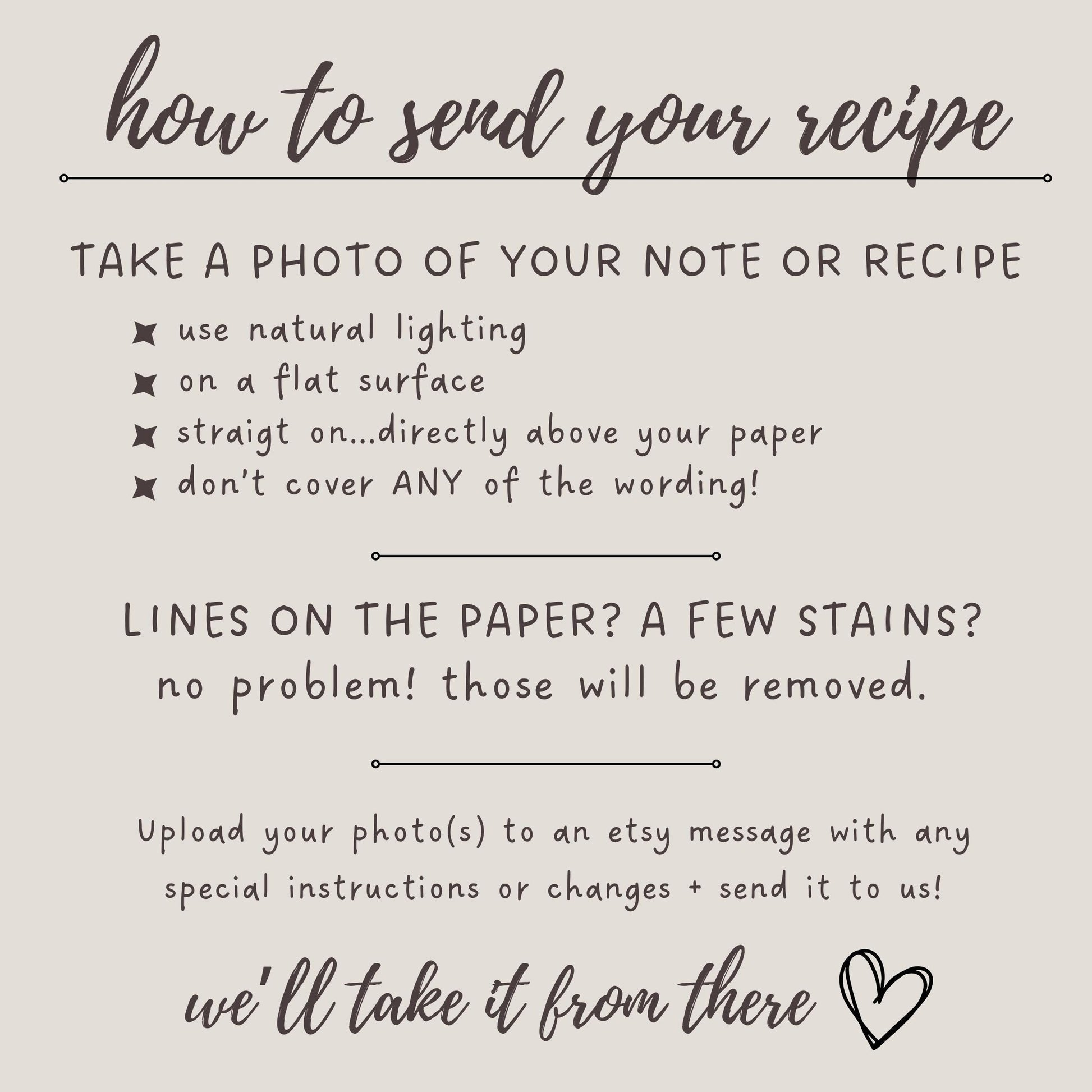 Custom handwritten recipe display on wood cutting board, perfect for kitchen decor and wall decoration. Laser engraving preserves family heirlooms and grandmother keepsakes as heritage kitchen art. A unique memorial gift idea featuring personalized design and engraving for a timeless display and keepsake.