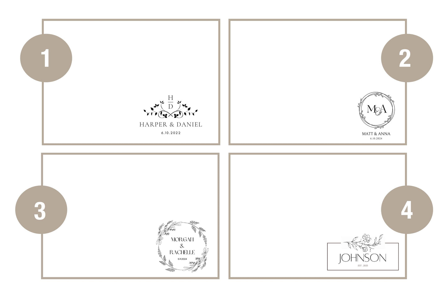 Personalized Engraved Hickory Charcuterie Board - Wedding Gift