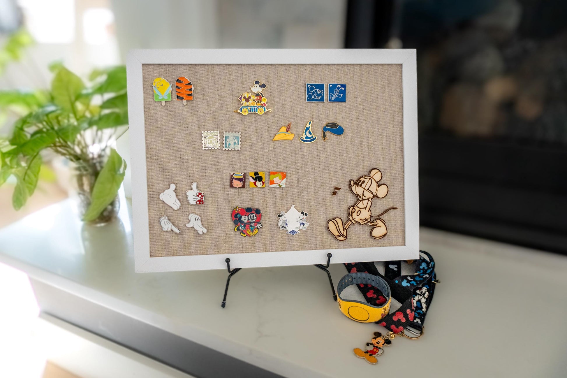 Disney Inspired Pin Trading Board With Laser Cut Character Of Your Choice