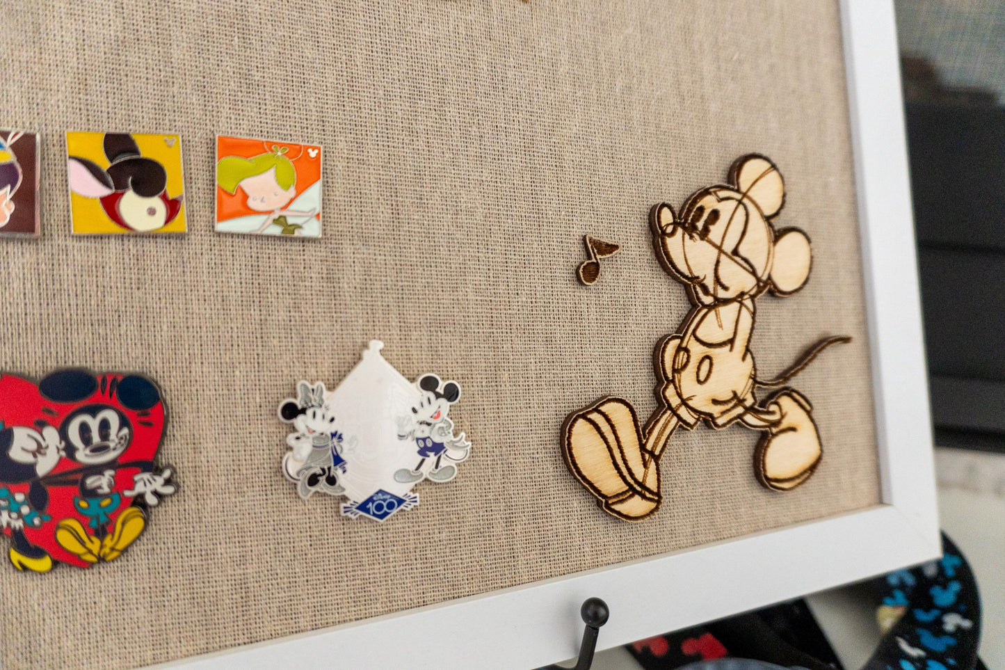 Disney Inspired Pin Trading Board With Laser Cut Character Of Your Choice