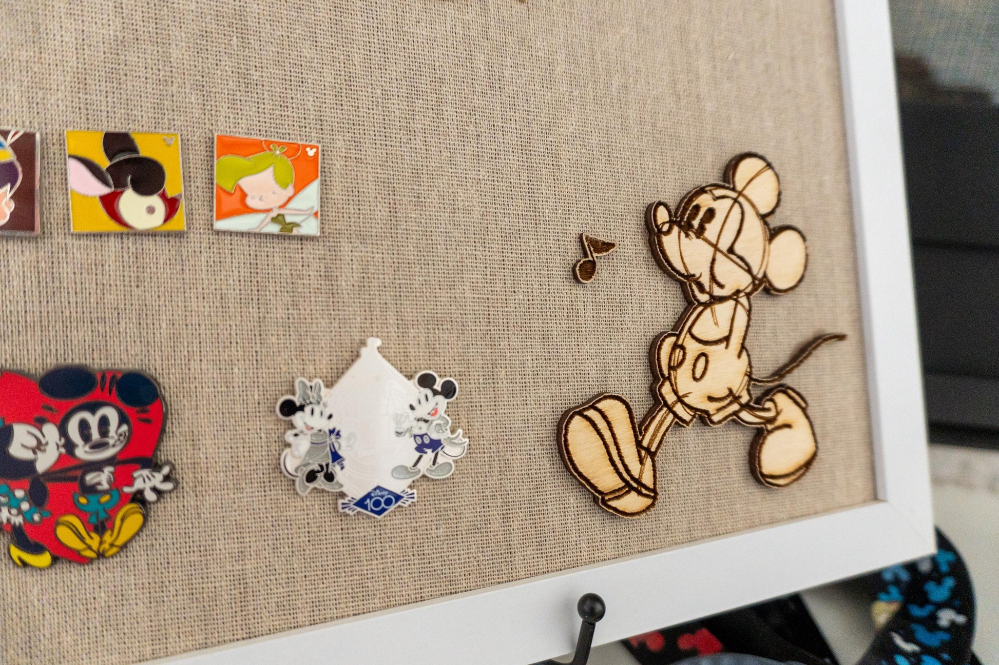 Disney Inspired Pin Trading Board With Laser Cut Character Of Your Choice