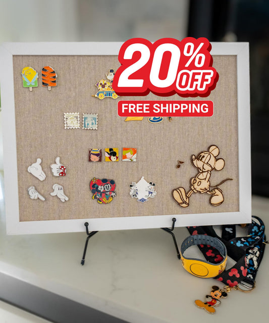 Disney Inspired Pin Trading Board With Laser Cut Character Of Your Choice