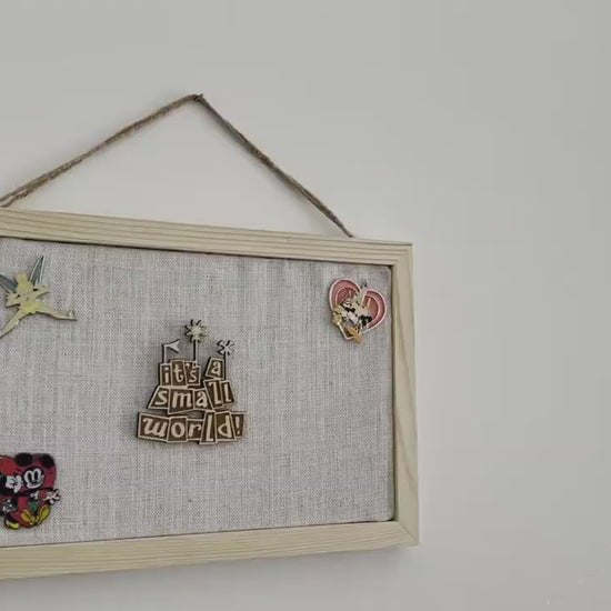 Pin Trading Board Small World, perfect for Pin Traders to display those Disney hidden mickey pins