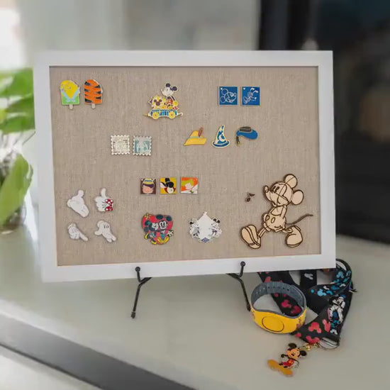 Disney Inspired Pin Trading Board With Laser Cut Character Of Your Choice